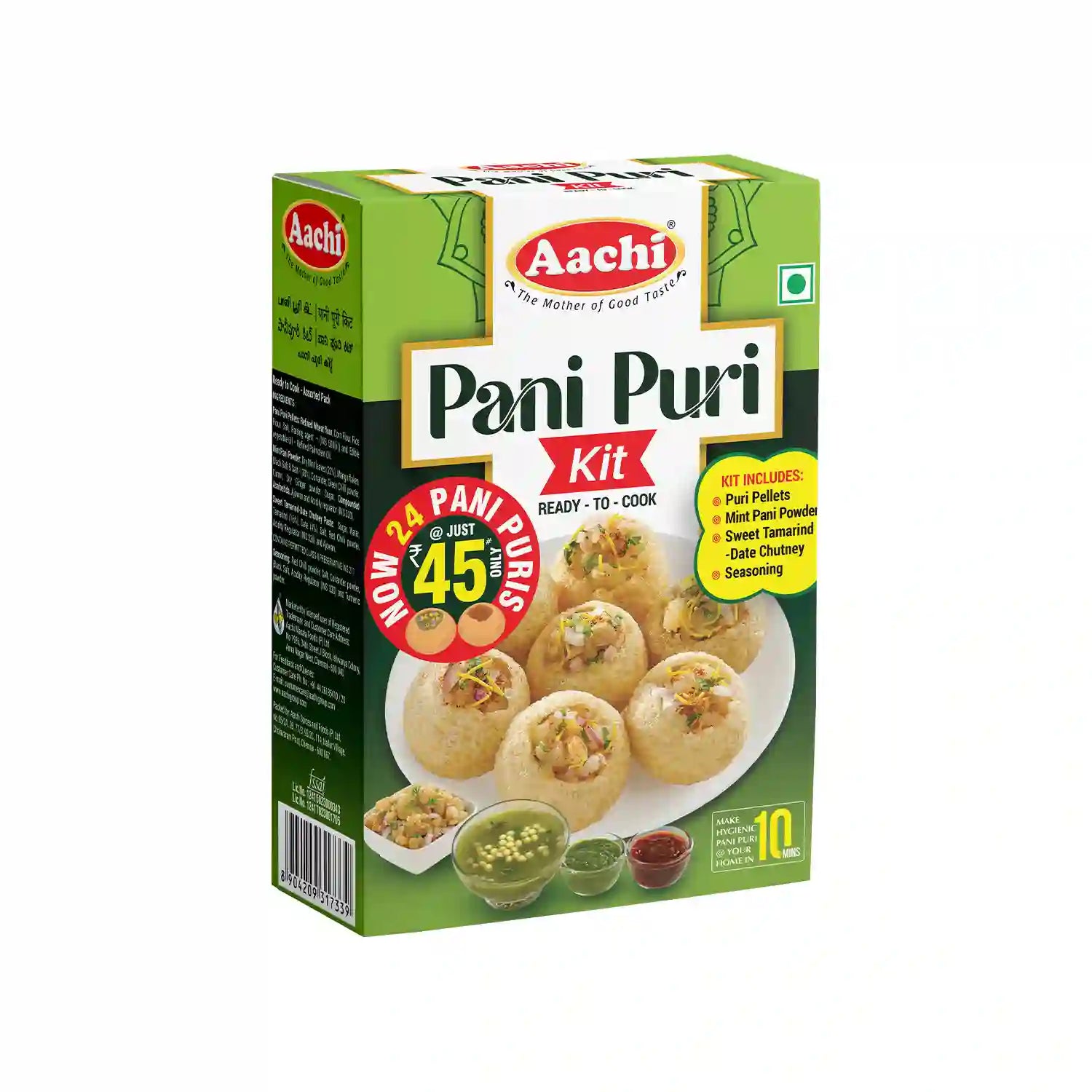 Pani Puri Kit at 45